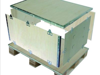 鋼帶箱，剛邊箱