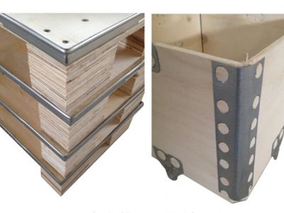 鋼帶箱，剛邊箱