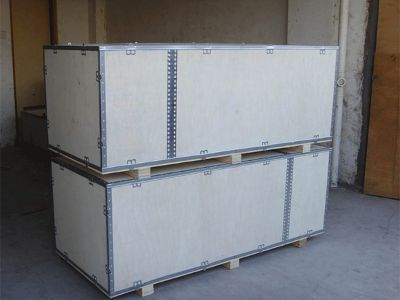 鋼帶箱，剛邊箱